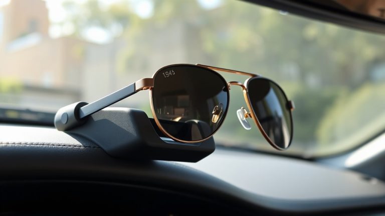car sunglass holders safety