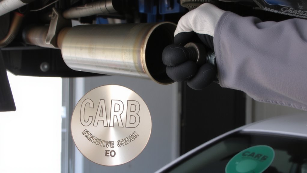 carb compliant exhaust required
