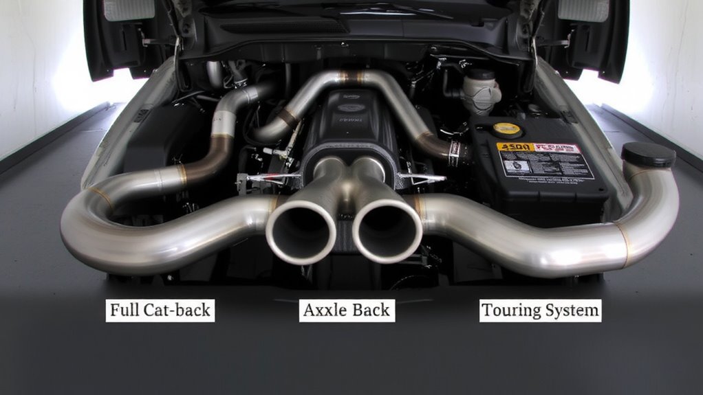 cat back vs axle back explained