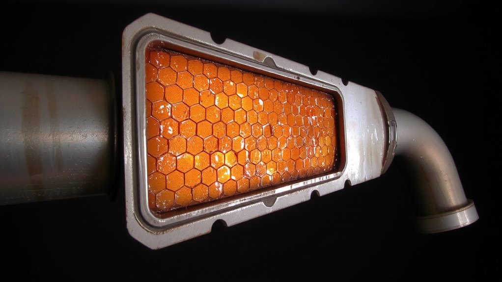 catalytic conversion of exhaust pollutants