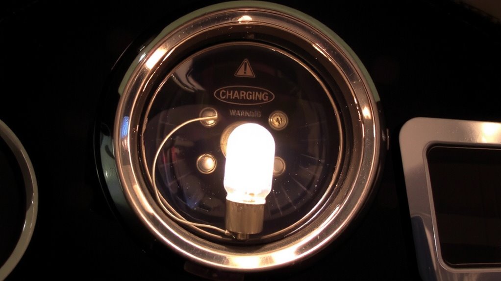 charging light circuit operation