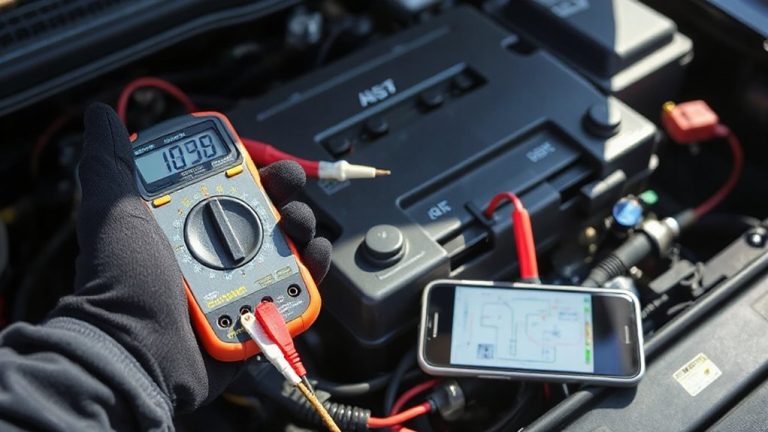 check alternator voltage output