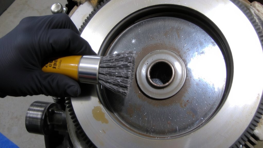 check flywheel for warping