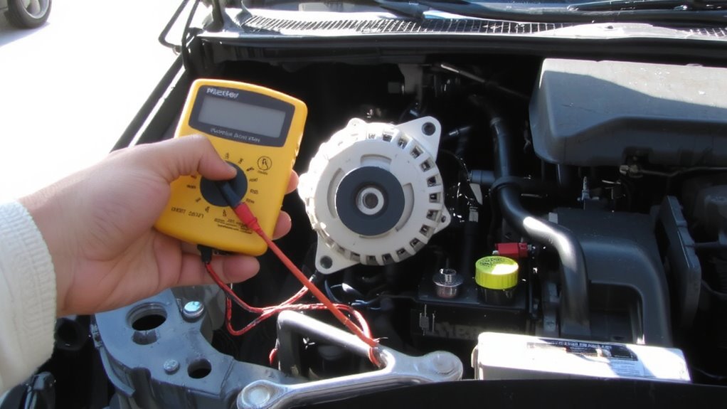 check ground strap voltage