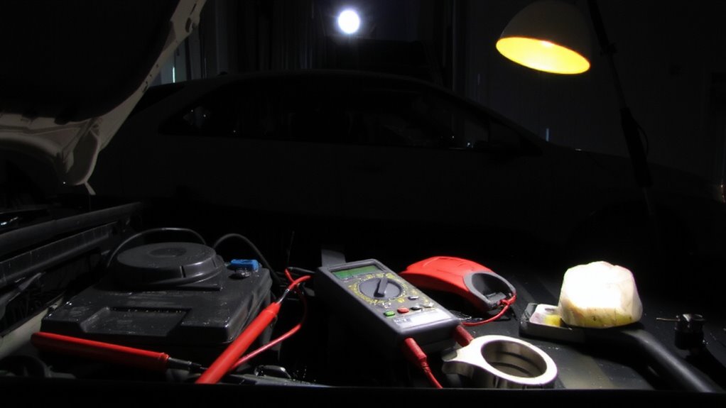 check parasitic battery drain