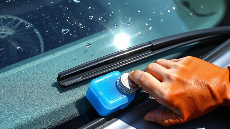 check wipers fluid early