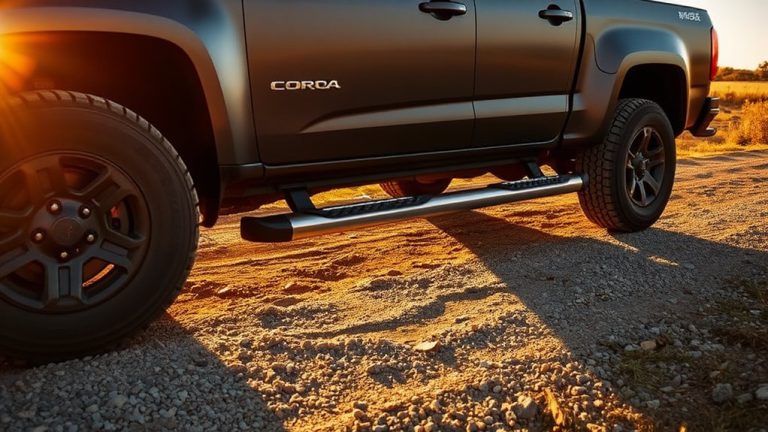 chevy colorado running boards