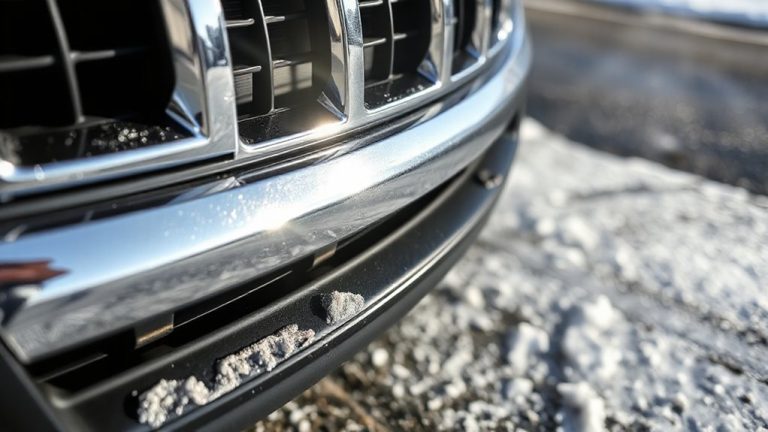 chrome grille winter protection