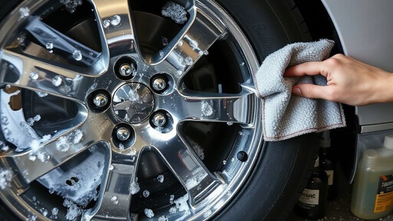 chrome wheel winter protection