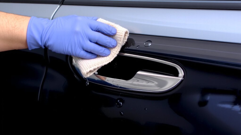 clean gently avoid lifting edges
