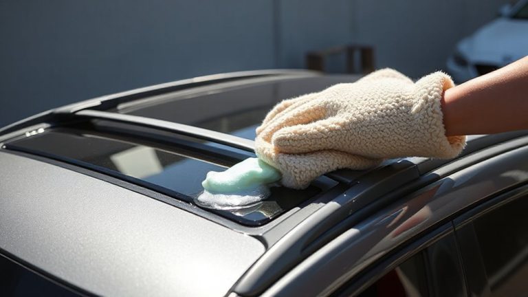 clean roof racks safely