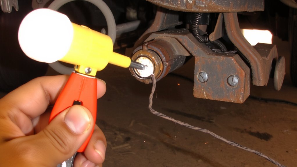clean solid ground connection