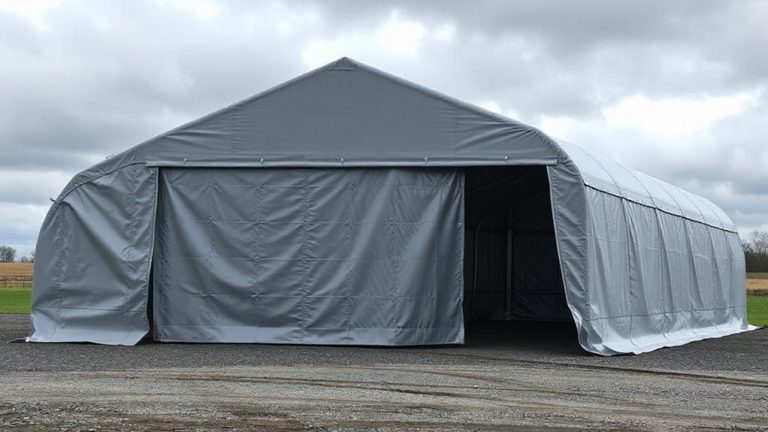 climate controlled hangar wraps