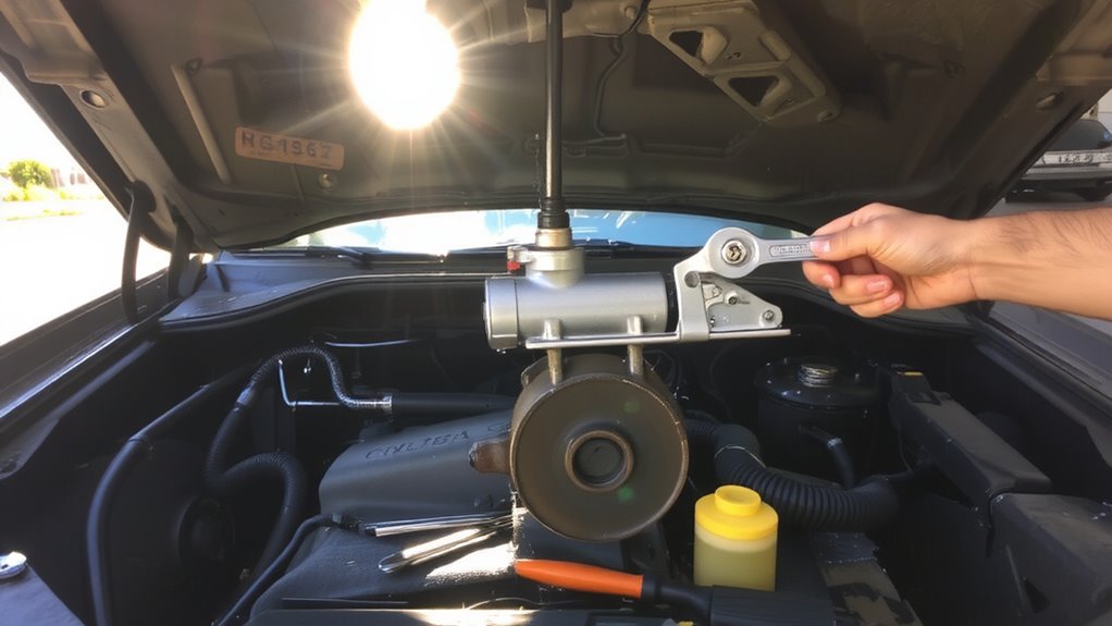 clutch master cylinder failure