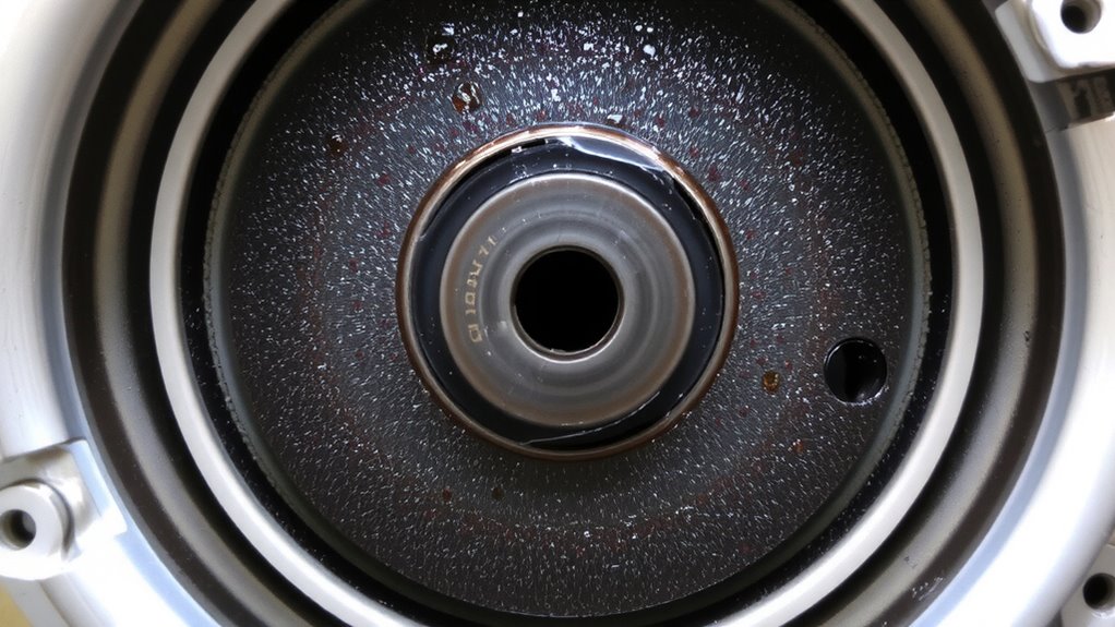 clutch oil contamination signs