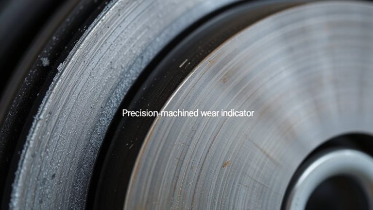 cold activated pad wear indicators