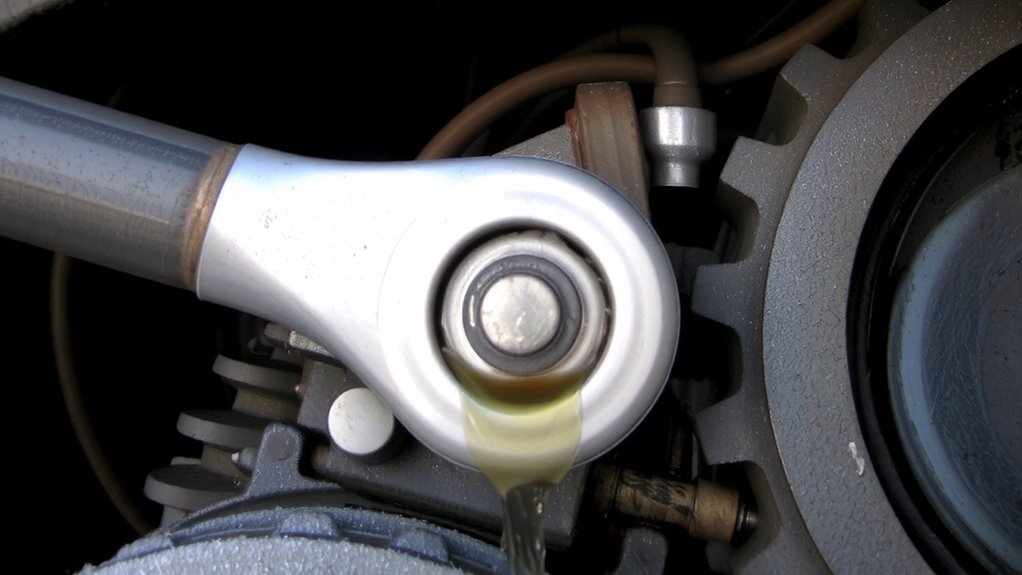 cold thickens oil slows lubrication