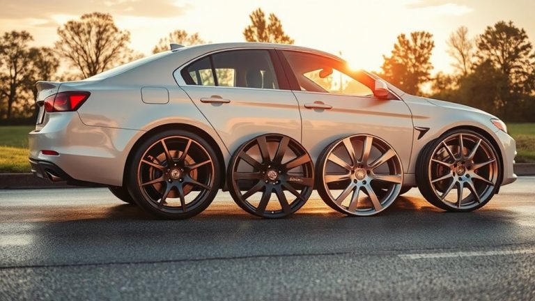 color wheels for white cars
