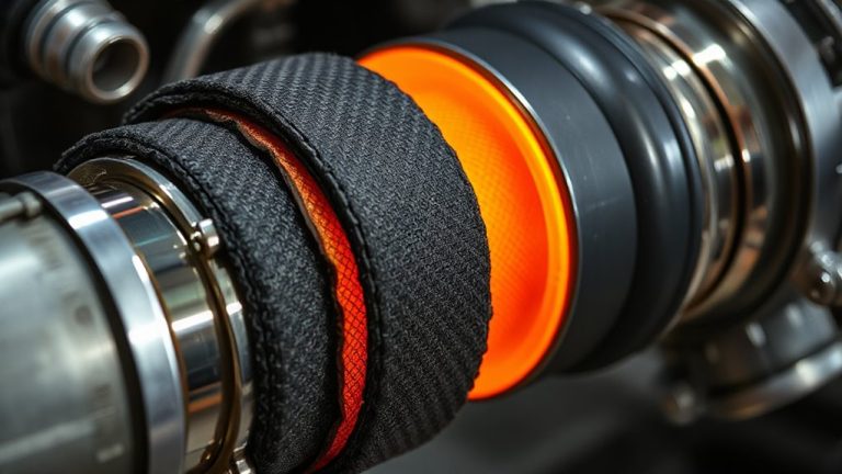 composite wrap driveshaft insulation