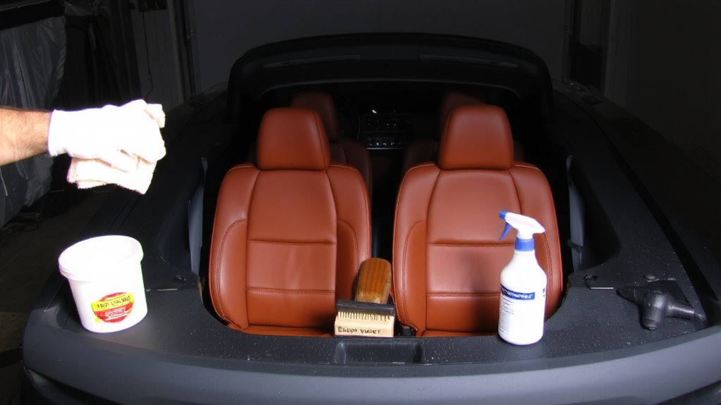 condition leather every six months
