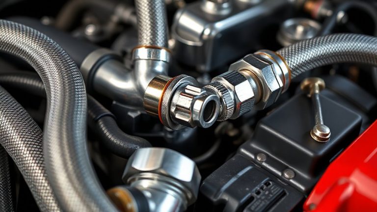 cooler line fittings protection