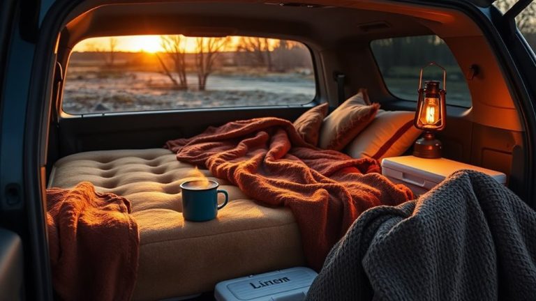cozy car camping essentials
