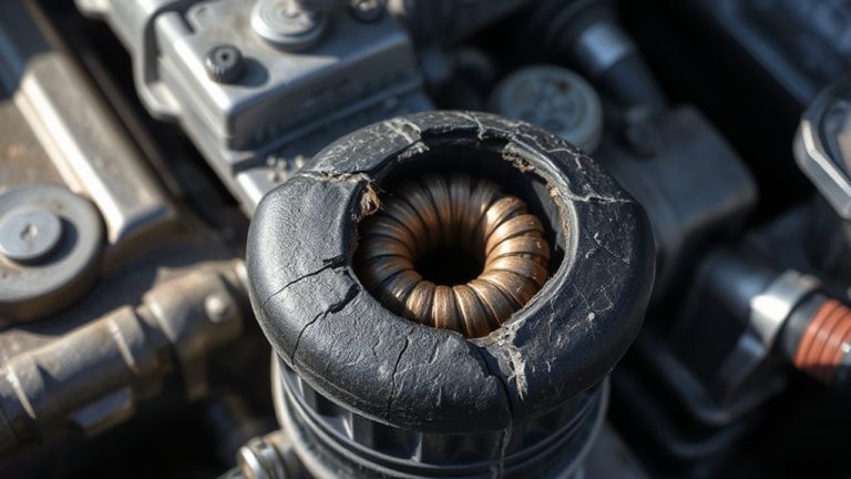 cracked coil pack insulation