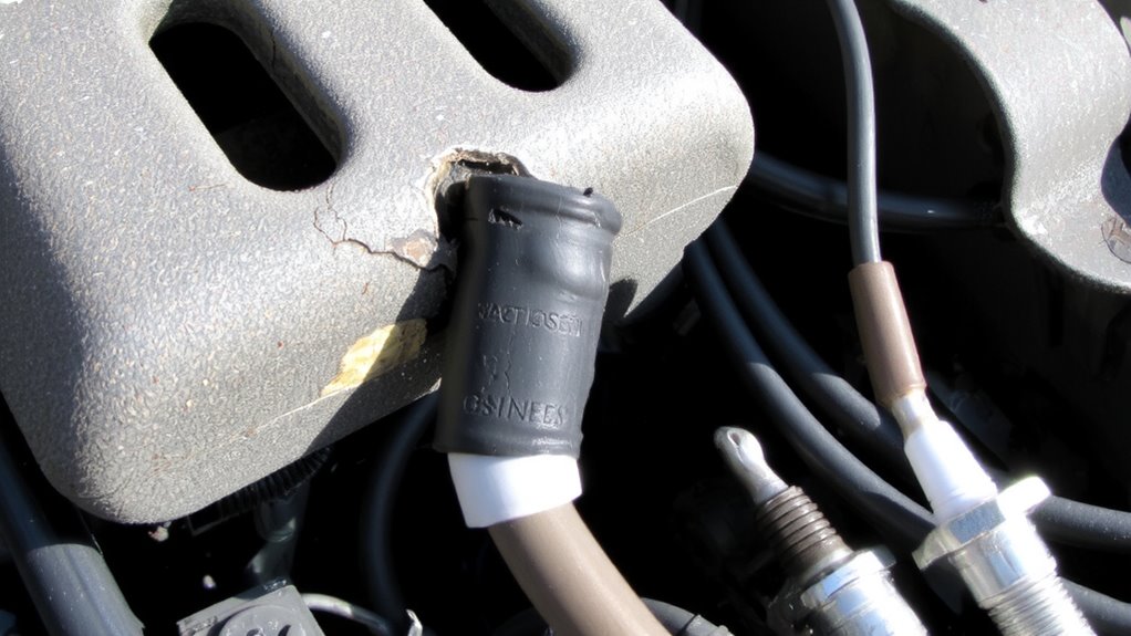 cracked insulation causes misfires