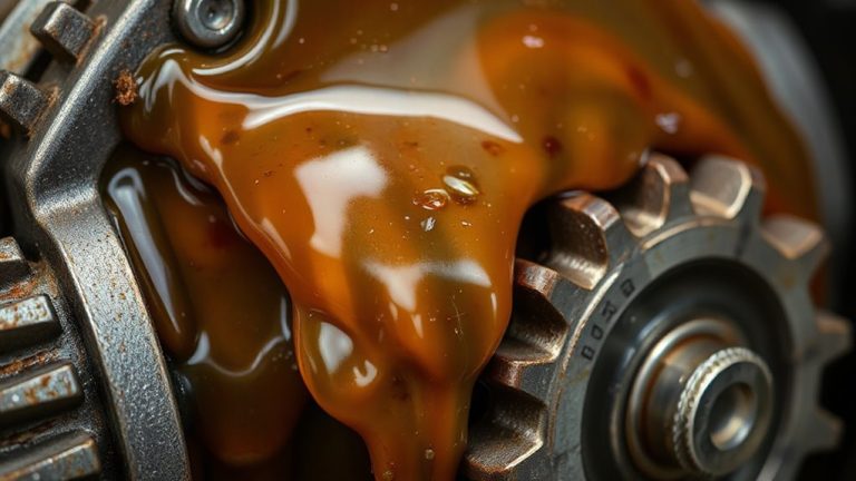 dark cloudy transmission fluid