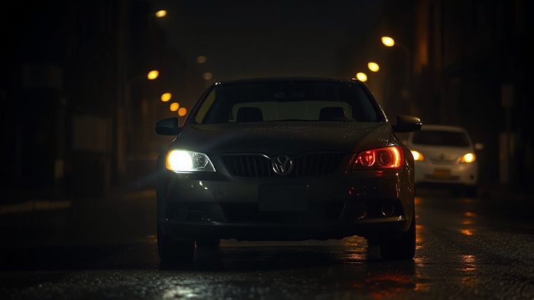 dark vehicles without lights