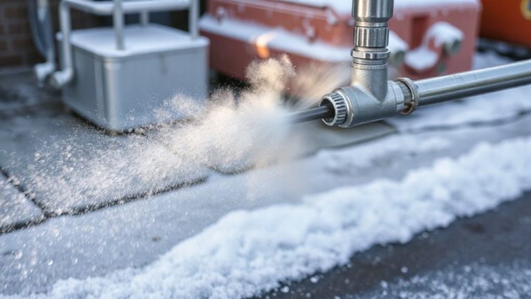 de icing nozzles prevent freezing