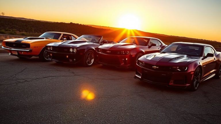 defining american muscle cars