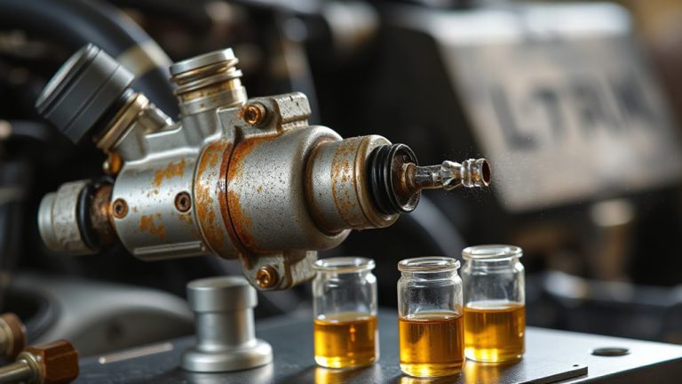 diesel injector leak off test