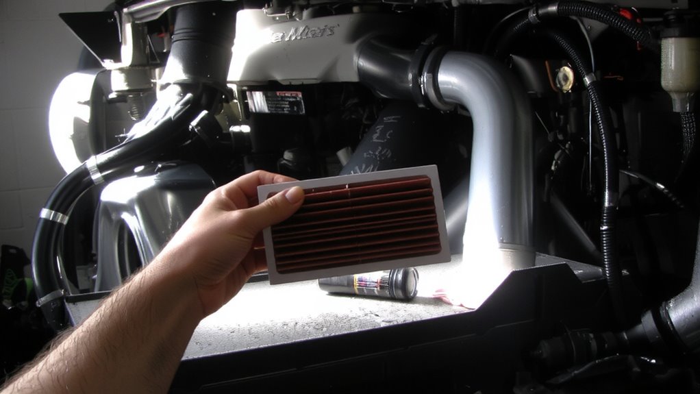 dirty filter reduces fuel efficiency