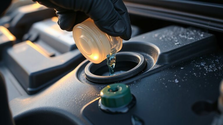 drain fluid to prevent ice damage