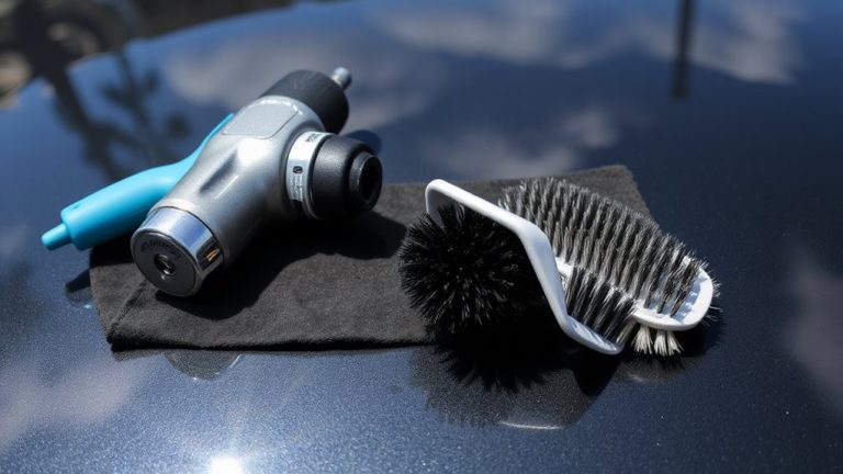 drill brushes detailing efficiency