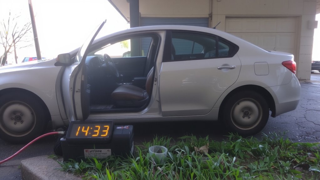 drive 15 minutes to recharge