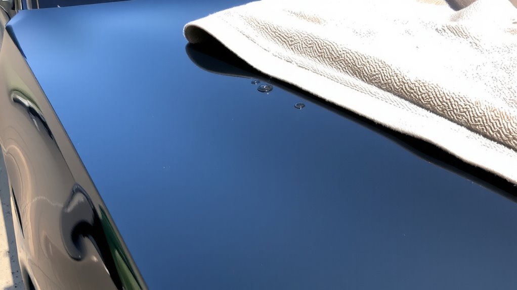 dry with microfiber avoid swirls