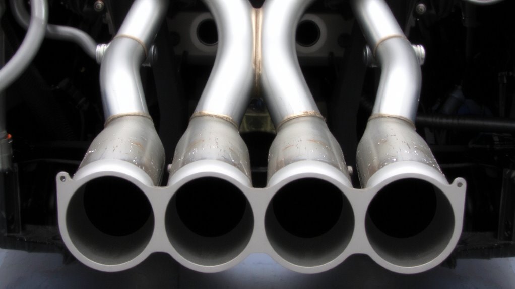 dual exhaust flow optimization
