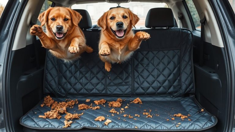durable dog rear seat covers