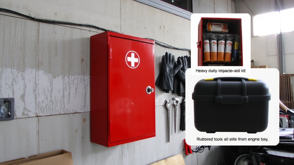 durable heat resistant workshop first aid kit
