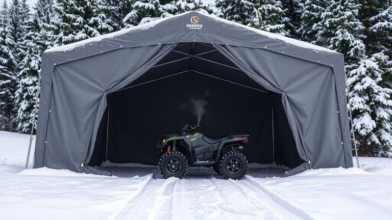 durable winter proof portable garages