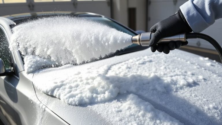 effortless car washing foam cannons