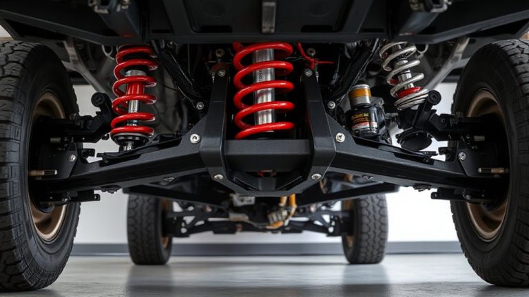 elevate control arms strategically