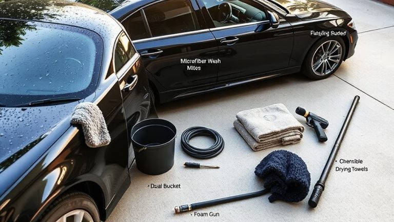 essential car washing tools