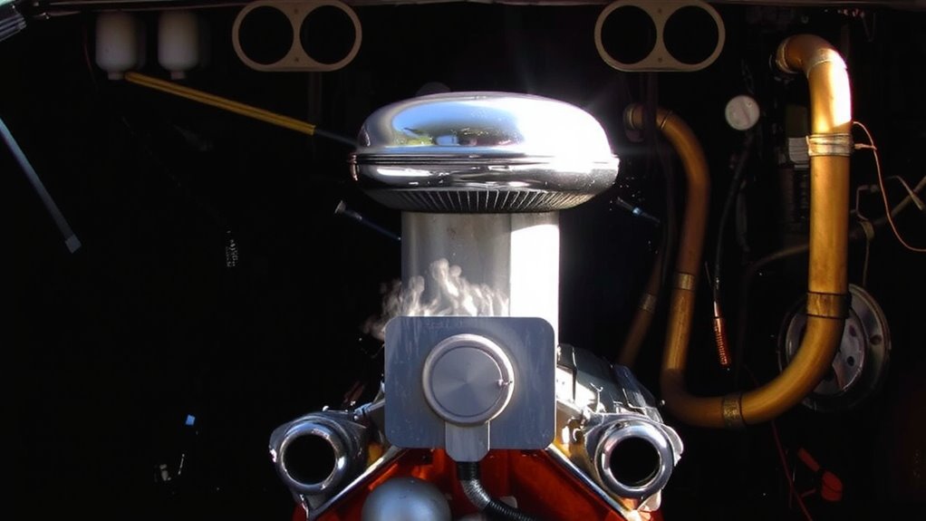 exhaust radiation and intercooler inefficiency