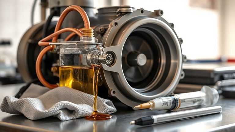 external bearing supercharger oil maintenance