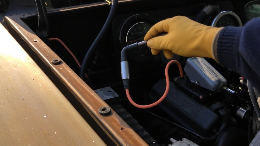 failed resistor warning light