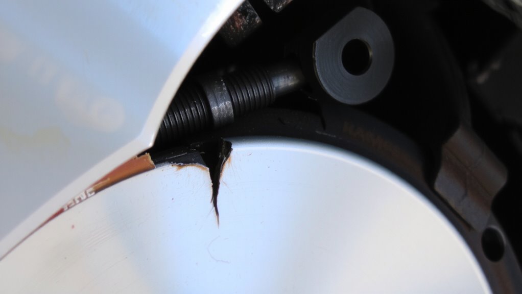 failing caliper snap symptoms