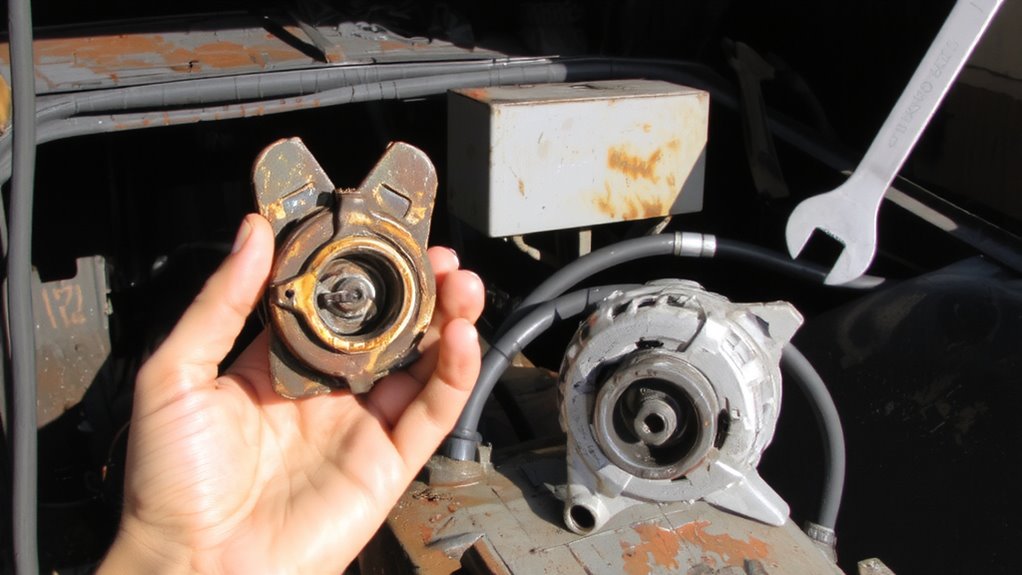 failing internal regulator symptoms